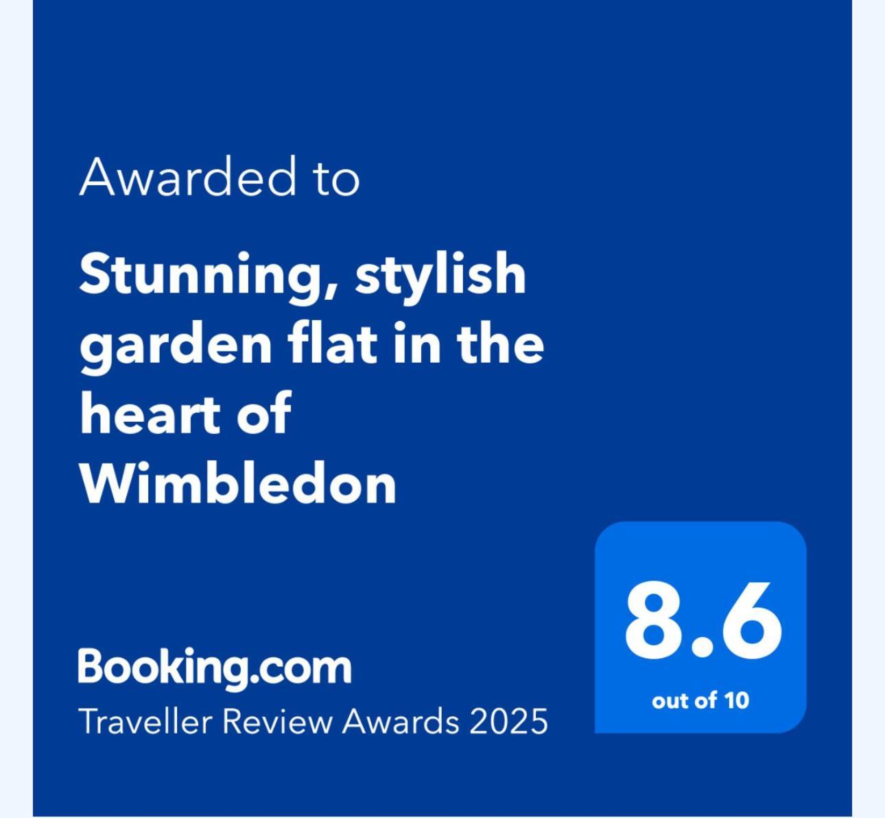 Ferienwohnung Stunning, Stylish Garden Flat In The Heart Of Wimbledon London Exterior foto